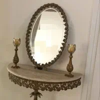 آیینه و شمعدان عروس|آینه|مشهد, موسوی قوچانی|دیوار