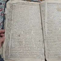 ۲عدد کتاب قدیمی|کتاب و مجله تاریخی|مشهد, طبرسی شمالی|دیوار