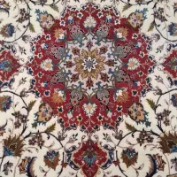 فرش دایره اندازه یک متر ونیم در یک متر ونیم