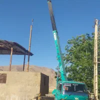 کلیه خدمات جرثقیل سبک و سنگین کفی دار و بوم بلند