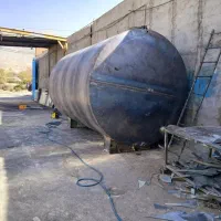 تانکر آب گالوانیزه مخزن گازوئیل منبع فلزی|مصالح و تجهیزات ساختمان|کرج, اتمسفر|دیوار