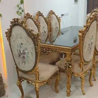 میز ناهار خوری و مبل سلطنتی در حد|مبلمان خانگی و میز عسلی|گنبد کاووس, |دیوار
