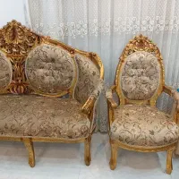 مبل استیل ۹نفره|مبلمان خانگی و میز عسلی|مینودشت, |دیوار