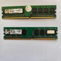 دوعدد رم DDR2 2G|قطعات و لوازم جانبی رایانه|شوش, |دیوار