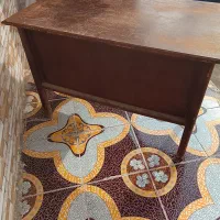 میز چوبی|میز تحریر و کامپیوتر|خانمیرزا, |دیوار