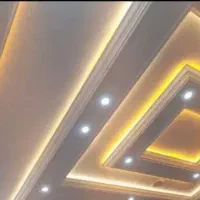 گچکاری، سفیدکاری، نورپردازی، لکه گیری|خدمات پیشه و مهارت|خرمآباد, |دیوار