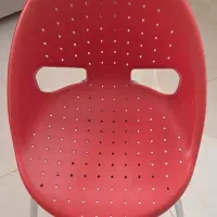 صندلی نیلپر قرمز پایه فولادی|مبلمان اداری|مشهد, گوهرشاد|دیوار