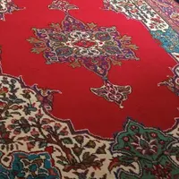 فرش دستبافت ۶ متری مرند در حد سالم خوشرنگ زیبا