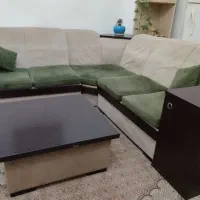 ست مبل سبز دو رنگ