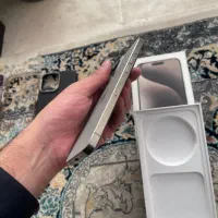 15 Pro Max 256gb ZAA تیتانیوم۱۵پرومکس باتری ۱۰۰|موبایل|تهران, جنتآباد مرکزی|دیوار