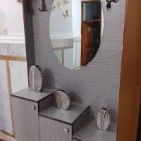 جاکفشی سه تیکه و آینه دار|جاکفشی، کمد، دراور|سراوان, |دیوار