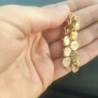 گوشواره بیروتی و انگشتر سالم و نو