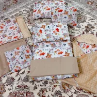 دوخت روتختی و روبالشتی،کاور پتو قدیمی،سرویس نوزاد