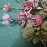 گل مصنوعی شاخه بلند|گل مصنوعی|قم, چهل درخت‎|دیوار