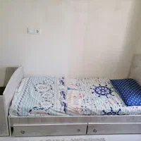 تخت تک نفره نوجوان|تخت و سرویس خواب|تهران, قصر فیروزه ۲|دیوار