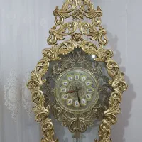 ساعت و آیینه ایستاده آلیاژ کار اصفهان|صنایع دستی و سایر لوازم تزئینی|مشهد, شهرک لشکر (شهرک غرب)|دیوار