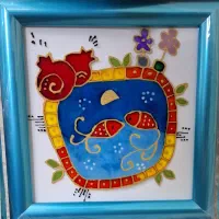 تابلو ویترای طرح یلدایی