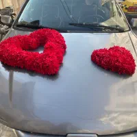 تزئینات ماشین عروس و جایگاه عروس و داماد