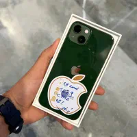 آیفون ۱۳ نرمال رنگ سبز لجنی(تیره) باطری ۹۲ پک اصلی