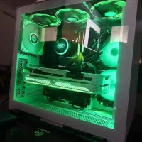 سیستم گیمینگ حرفه ای سفید نسل 13