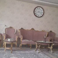 مبلمان ۹نفره چوب گردو منبت کاری کاوردار