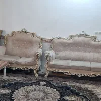 مبل هفت نفره با سه تا میز عسلی