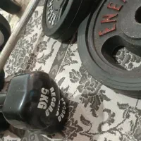 وزنه و دمبل و هالتر و کش ورزشی|تجهیزات ورزشی|بهشهر, |دیوار