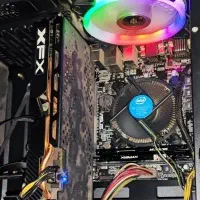 سیستم کامپیوتر گیمینگ RGB|رایانه رومیزی|صباشهر, |دیوار