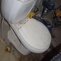 توالت فرهنگی سرامیکی جنس ااصل فلاشتانک دار سرخود