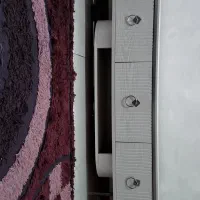 میز تلوزیون درحد نو پایه استیل باکیفیت