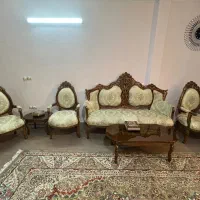 مبل سلطنتی ۹نفره|مبلمان خانگی و میز عسلی|مشهد, کوشش|دیوار