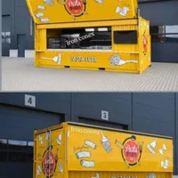 کانکس فست فود سیار ثابت متحرک|کافی‌شاپ و رستوران|تهران, قصر فیروزه ۱|دیوار