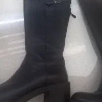 بوت چرم اصل  بلند زنانه