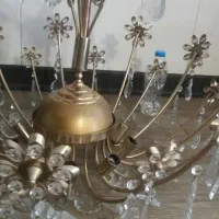 لوستر برنجی بزرگ