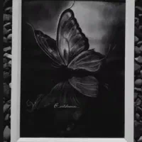 تابلوی سیاه قلم