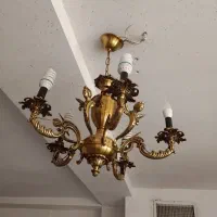 لوستر برنجی مدل فرشته بسیار شیک