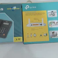 مودم و تلفن ،نو، هر دو باهم ۷و نیم میلیون تومان