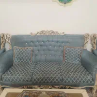 مبل راحتی ۷ نفره همراه با میز و عسلی ها|مبلمان خانگی و میز عسلی|قرچک, میرزائی شمالی|دیوار