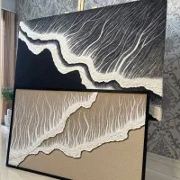 آموزش تابلوهای تکسچر برای اولین بار در پرند|خدمات آموزشی|پرند, فاز ۱|دیوار