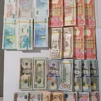 انواع اسکناس تزئینی وکلکسیونی و سینمایی
