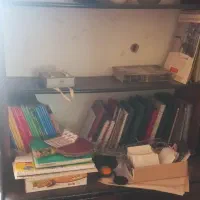 میز کامپیوتر و کتابخونه دراور