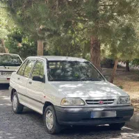 پرایدسفید کم کارومرتب،خانگی با لوازم