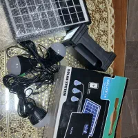 پنل خورشیدی باطری دار و روشنایی