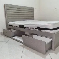 سرویس خواب دونفره شیک و جدید طوسی