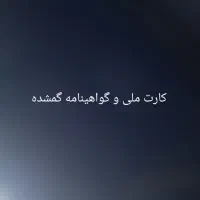کارت ملی و گواهینامه گمشده