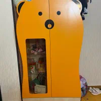 کمدبسیار زیبا  کودک در حد بسیار نو طرح خرس