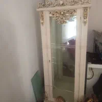 بوفه کوچک سفید صدفی