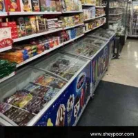 فروش ویا معاوضه کامل کلیه  لوازم  هایپر مارکت