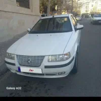 سمند EF 7  سفید  بسیار تمیز