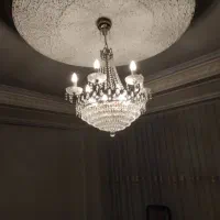 لوستر کریستال قدیمی|لوستر و چراغ آویز|تبریز, |دیوار